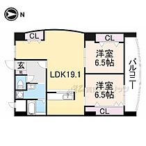 レモンシャトー 303 ｜ 奈良県橿原市内膳町５丁目（賃貸マンション2LDK・3階・75.00㎡） その2