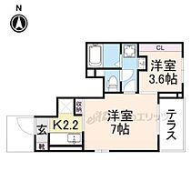 奈良県香芝市狐井（賃貸アパート2K・1階・30.85㎡） その2