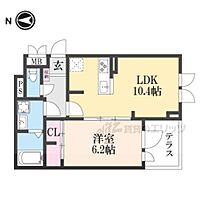 奈良県天理市櫟本町（賃貸アパート1LDK・1階・40.14㎡） その2