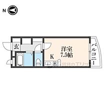 ハイツ寛 308 ｜ 奈良県橿原市久米町（賃貸マンション1R・3階・23.36㎡） その2