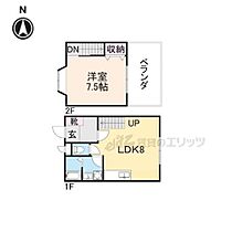 アーバンライフ新賀II 105 ｜ 奈良県橿原市新賀町（賃貸アパート1LDK・1階・47.26㎡） その1