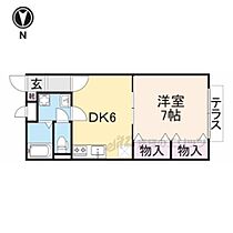 リビングタウン南八木 202 ｜ 奈良県橿原市南八木町２丁目（賃貸アパート1DK・2階・35.40㎡） その2