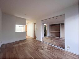 エルドラード五位堂 1階2LDKのリビング/ダイニング