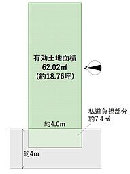 物件画像 大東市大野　売地