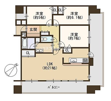 ゆとりある4LDK♪