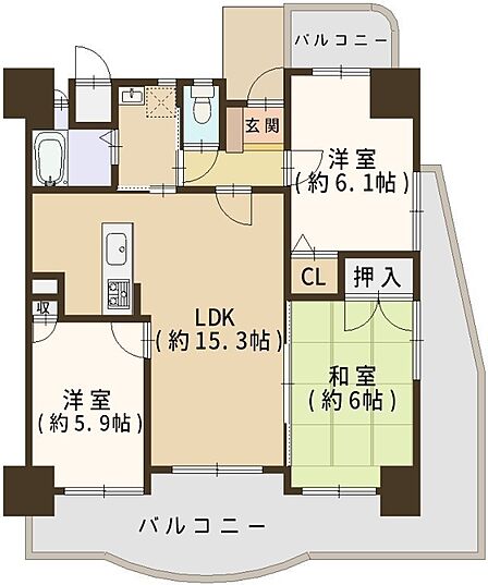 間取り図はこちら♪