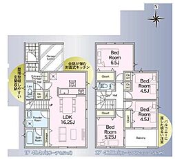 物件画像 (新築戸建)船橋市三山1丁目全2棟