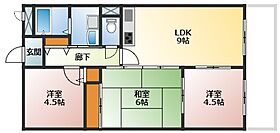 メゾンドカンパーニュ  ｜ 大阪府羽曳野市島泉6丁目（賃貸マンション3LDK・3階・62.00㎡） その2