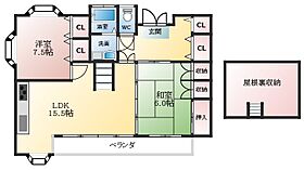 御舟ハイツ  ｜ 大阪府藤井寺市御舟町（賃貸マンション2LDK・3階・68.00㎡） その2