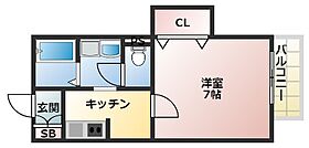 Fstyle青山  ｜ 大阪府藤井寺市青山1丁目（賃貸アパート1K・2階・24.19㎡） その2