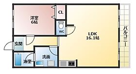 ノーブル国分  ｜ 大阪府柏原市旭ケ丘3丁目（賃貸マンション1LDK・4階・50.00㎡） その2