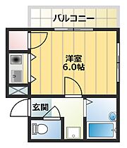 ツインツリー  ｜ 大阪府藤井寺市野中2丁目（賃貸マンション1K・2階・21.00㎡） その2