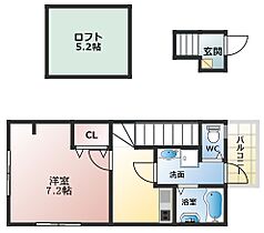 あんしん大井08-1023  ｜ 大阪府藤井寺市大井5丁目（賃貸アパート1K・2階・28.71㎡） その2