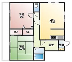 ハイム城山5  ｜ 大阪府羽曳野市古市5丁目（賃貸マンション2LDK・2階・65.01㎡） その2