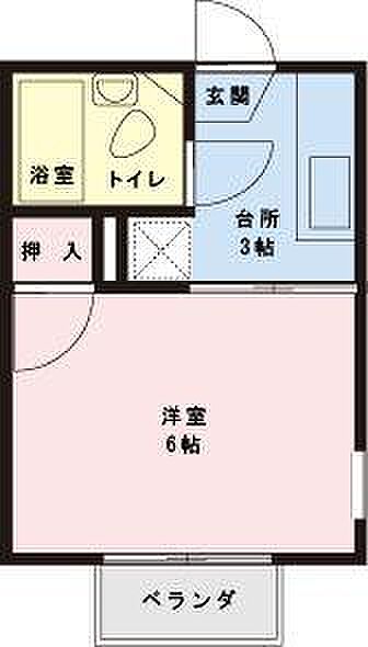 千葉県浦安市堀江2丁目(賃貸アパート1K・1階・17.47㎡)の写真 その2