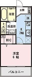 東京メトロ東西線 浦安駅 徒歩7分の賃貸アパート 3階1Kの間取り