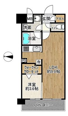 間取り ミルーナヒルズ舎人C’sCOLLECTION 2階/-