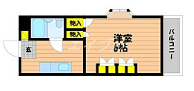 中仙道富士ビル  ｜ 岡山県岡山市北区中仙道1丁目（賃貸マンション1K・5階・22.00㎡） その2