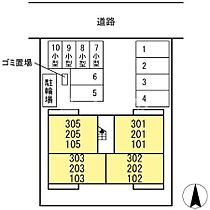 D－ROOM西長瀬  ｜ 岡山県岡山市北区西長瀬（賃貸アパート1LDK・3階・41.86㎡） その17