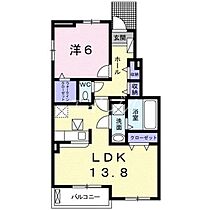 ブルー　エトワール　Ｏ  ｜ 岡山県倉敷市東塚4丁目（賃貸アパート1LDK・1階・50.17㎡） その2