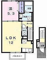 グレイスメゾン　Ａ  ｜ 岡山県倉敷市浜町1丁目（賃貸アパート1LDK・2階・43.32㎡） その2