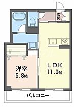 タン　カルム  ｜ 岡山県倉敷市浜町1丁目（賃貸マンション1LDK・3階・40.92㎡） その2