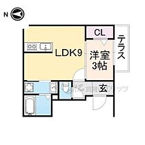 ザ・リッツクラブ　楓 102 ｜ 大阪府枚方市禁野本町１丁目（賃貸アパート1LDK・1階・29.43㎡） その2