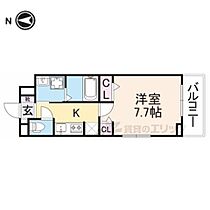 アンジュ　ド　ボヌール　香里園 311 ｜ 大阪府枚方市南中振２丁目（賃貸アパート1K・3階・27.02㎡） その2