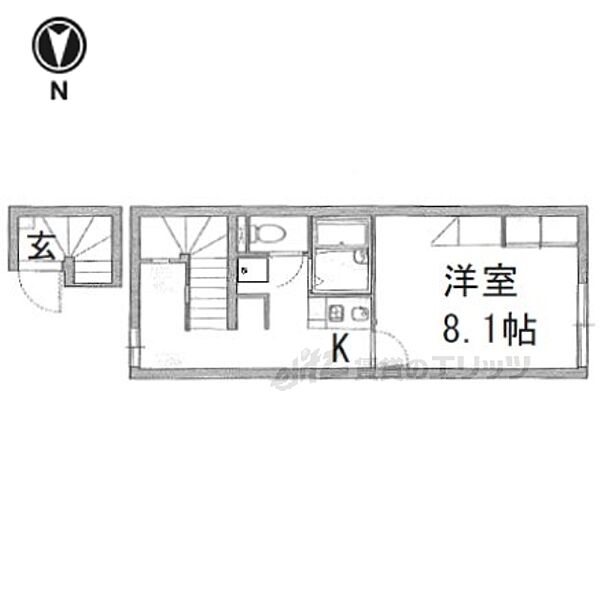 レオパレスハルサキ 203｜奈良県香芝市五位堂5丁目(賃貸アパート1K・2階・28.02㎡)の写真 その2