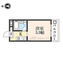 アイリスハイツ1号館 205 ｜ 奈良県奈良市あやめ池南3丁目（賃貸マンション1K・2階・18.00㎡） その2