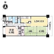 大阪府交野市星田4丁目（賃貸マンション3LDK・4階・69.23㎡） その2