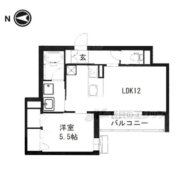 Ｓｔｅｌｌａ 302｜奈良県大和郡山市茶町(賃貸マンション1LDK・3階・43.99㎡)の写真 その2