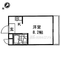 コーポ尾上 205 ｜ 大阪府枚方市長尾家具町2丁目（賃貸アパート1R・2階・16.83㎡） その2