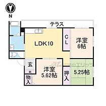 野村マンション 101 ｜ 大阪府枚方市西禁野２丁目（賃貸マンション3LDK・1階・58.00㎡） その1