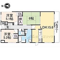 奈良県奈良市富雄元町3丁目（賃貸マンション3LDK・2階・64.03㎡） その2