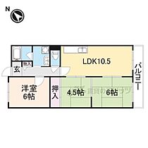 奈良県生駒市仲之町（賃貸マンション3LDK・1階・59.40㎡） その2