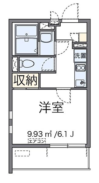 クレイノスターIII ｜埼玉県さいたま市浦和区大東1丁目(賃貸マンション1K・1階・21.47㎡)の写真 その6