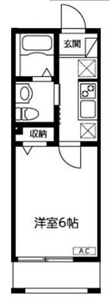 ウエストガーデン大和田 ｜埼玉県さいたま市見沼区堀崎町(賃貸アパート1K・1階・19.87㎡)の写真 その2