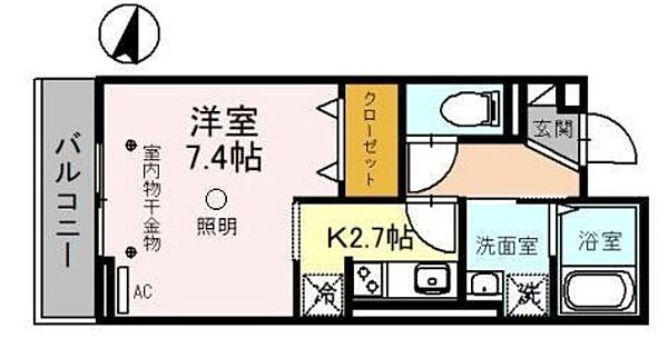 コリーヌヴェール日進 ｜埼玉県さいたま市北区日進町3丁目(賃貸アパート1K・1階・28.64㎡)の写真 その10