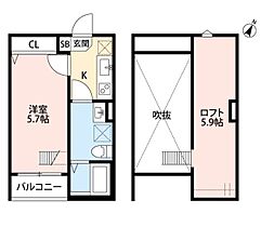 スリーフォレスト東大宮  ｜ 埼玉県さいたま市見沼区東大宮1丁目（賃貸アパート1K・1階・20.09㎡） その2