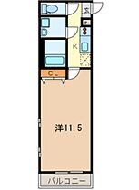 アムールグリシーヌ  ｜ 埼玉県川越市富士見町（賃貸アパート1K・1階・33.33㎡） その2