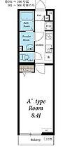 リブリ川越新宿町  ｜ 埼玉県川越市新宿町3丁目（賃貸マンション1K・2階・26.08㎡） その2