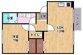 パステロ 202 ｜ 滋賀県彦根市古沢町666-1（賃貸アパート1LDK・2階・47.61㎡） その2