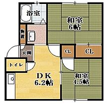 サンシティー 201 ｜ 滋賀県彦根市後三条町322-3（賃貸アパート2DK・2階・39.15㎡） その2