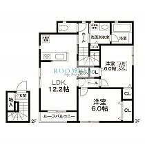 Ｌｅ　Ｍａｒａｉｓ　Ｔａｃｈｉｂａｎａ 3C ｜ 東京都大田区田園調布本町29-9（賃貸アパート2LDK・3階・64.20㎡） その2