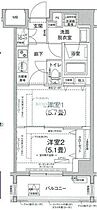 アイル品川ウエスト旗の台 302 ｜ 東京都大田区北千束２丁目10-14（賃貸マンション2K・3階・34.24㎡） その2