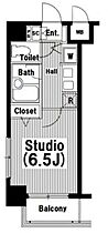 ガラ・ステージ目黒 8F ｜ 東京都目黒区下目黒３丁目7-8（賃貸マンション1K・8階・21.90㎡） その2