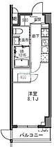 Ｓ－ＲＥＳＩＤＥＮＣＥ目黒大岡山 105 ｜ 東京都目黒区大岡山１丁目19-8（賃貸マンション1K・1階・26.61㎡） その2