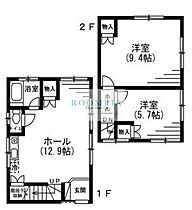 目黒区中町一丁目戸建   ｜ 東京都目黒区中町１丁目6-20（賃貸一戸建2LDK・--・61.87㎡） その2