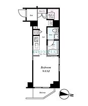 B CITY APARTMENT SHINAGAWA WEST 505 ｜ 東京都品川区西中延２丁目4-7（賃貸マンション1R・5階・25.50㎡） その2